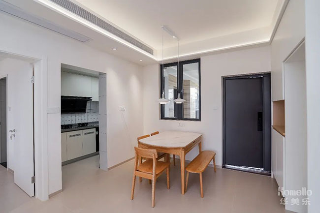 89㎡二居室，原木簡約風搭配實用主義軟裝，打造精致雅居